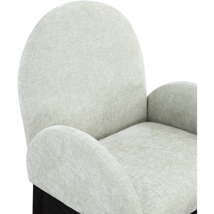 Waldorf Mint Chenille Fabric Dining Chair