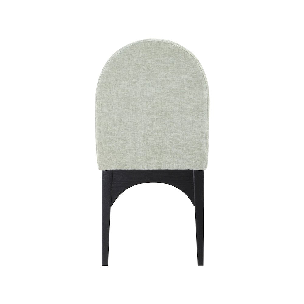Waldorf Mint Chenille Fabric Dining Chair