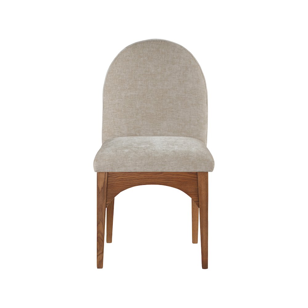 Waldorf Beige Chenille Fabric Dining Chair