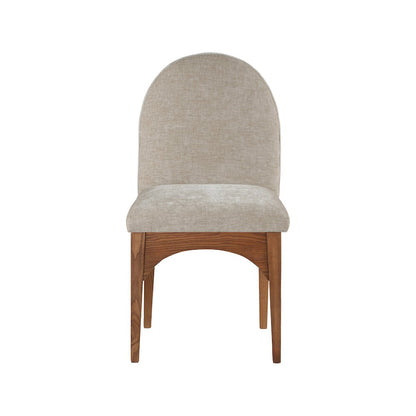 Waldorf Beige Chenille Fabric Dining Chair