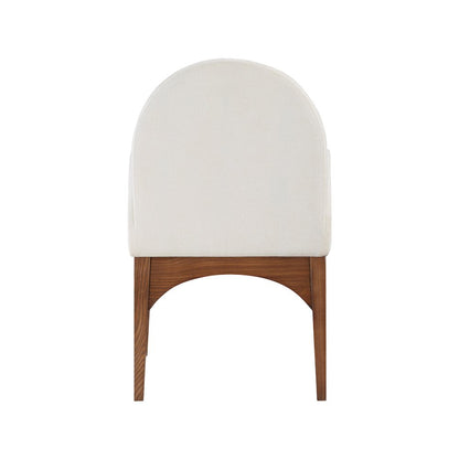 Waldorf Cream Chenille Fabric Dining Chair