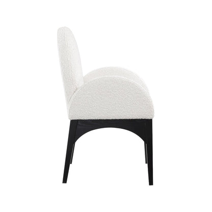 Waldorf Cream Boucle Fabric Dining Chair