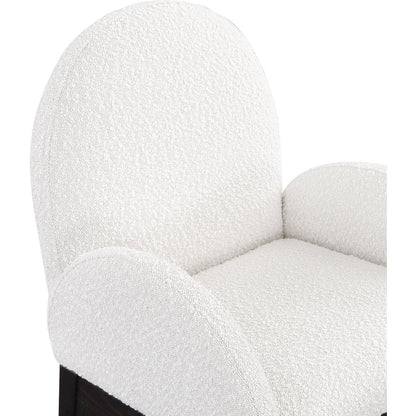 Waldorf Cream Boucle Fabric Dining Chair