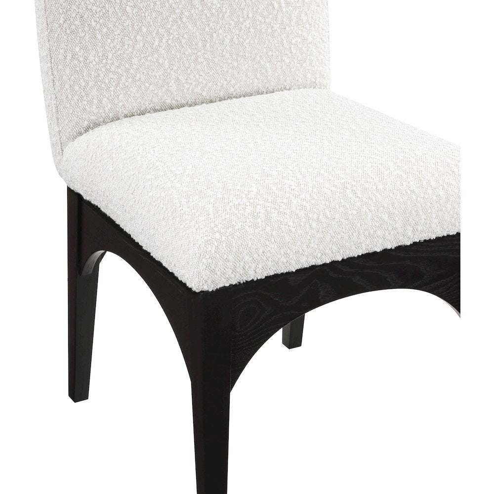 Waldorf Cream Boucle Fabric Dining Chair