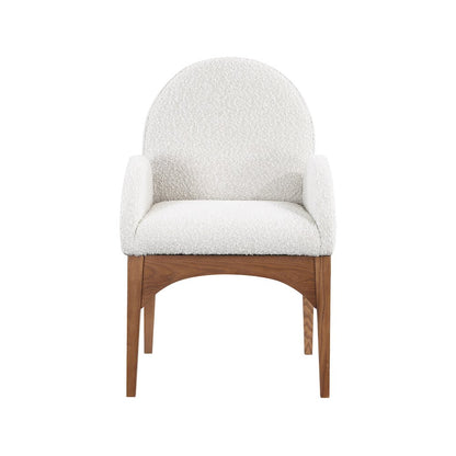Waldorf Cream Boucle Fabric Dining Chair