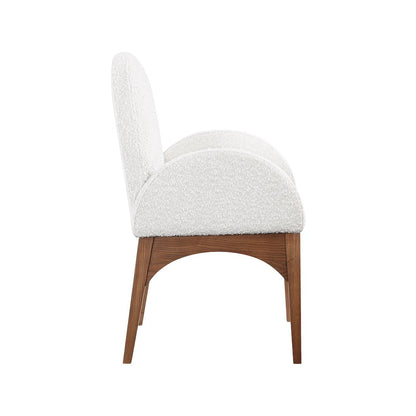 Waldorf Cream Boucle Fabric Dining Chair