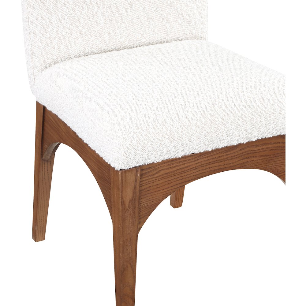 Waldorf Cream Boucle Fabric Dining Chair