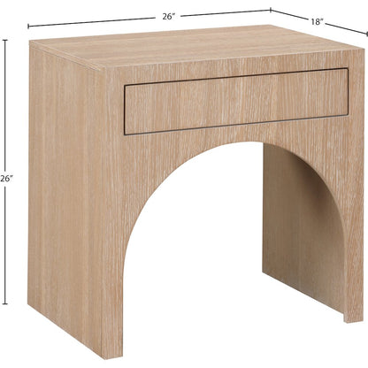 August Oak Night Stand