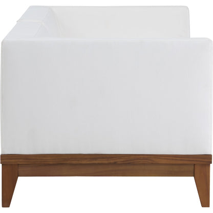 Rio Off White Water Resistant Fabric Outdoor Patio Modular Sofa