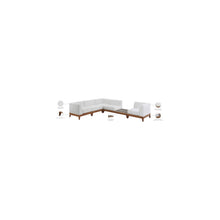 Rio Off White Water Resistant Fabric Outdoor Patio Modular Sectional