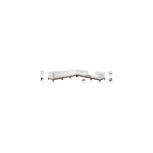 Rio Off White Water Resistant Fabric Outdoor Patio Modular Sectional
