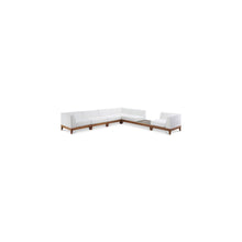 Rio Off White Water Resistant Fabric Outdoor Patio Modular Sectional