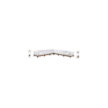 Rio Off White Water Resistant Fabric Outdoor Patio Modular Sectional