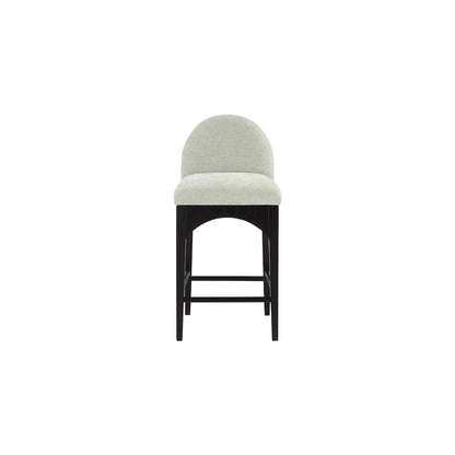 Waldorf Mint Chenille Fabric Stool
