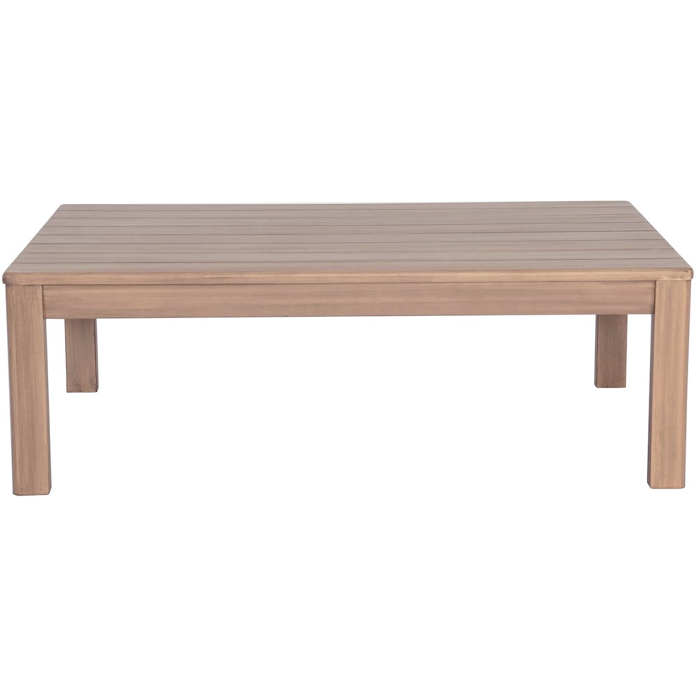 Newport Natural Acacia Wood Outdoor Patio Coffee Table