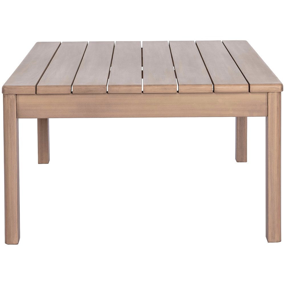 Newport Natural Acacia Wood Outdoor Patio Coffee Table