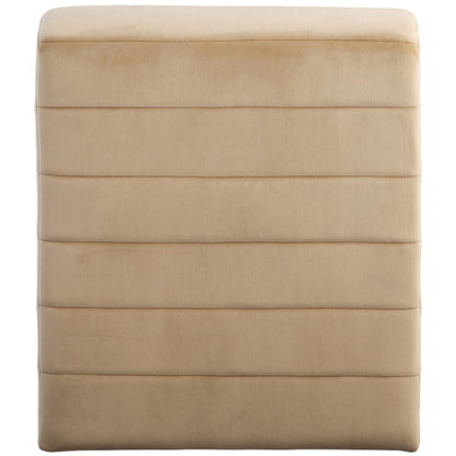 Ivy Camel Velvet Accent Chair