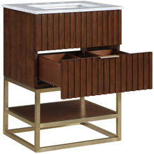 Monad Walnut Bathroom Vanity