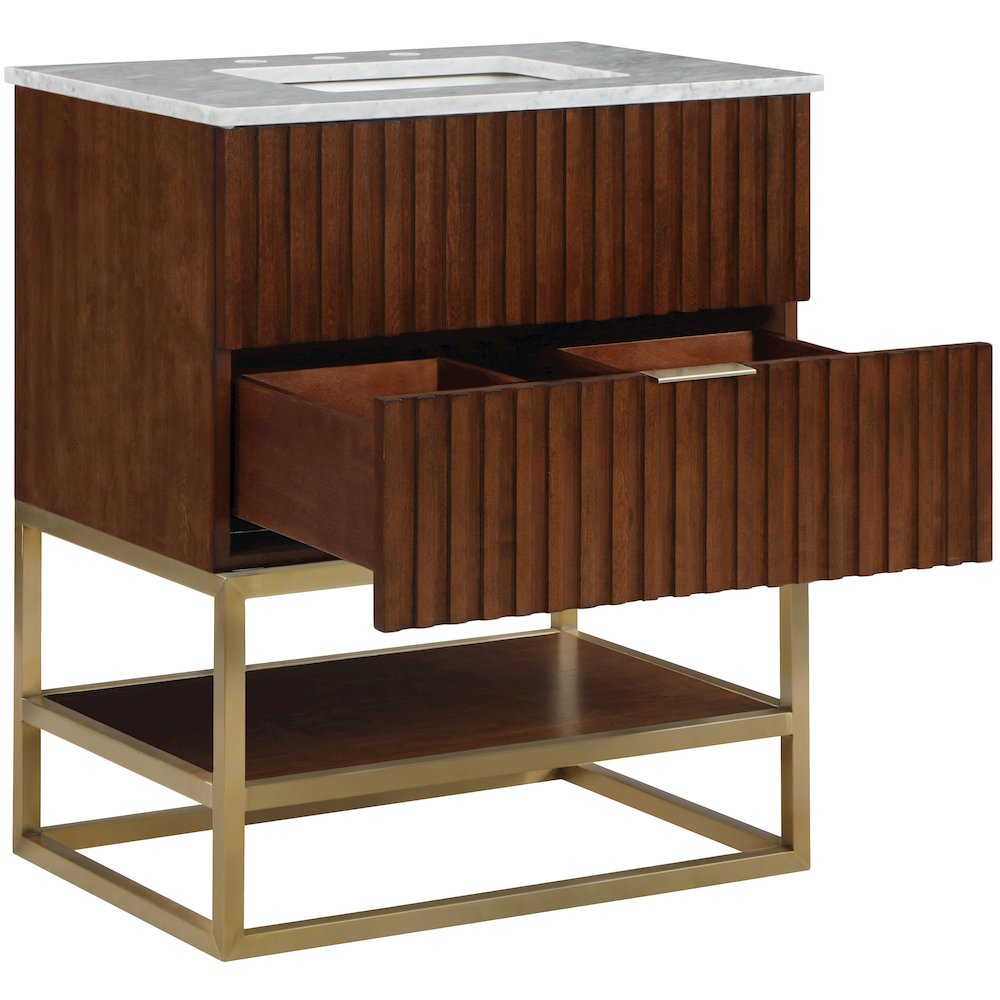 Monad Walnut Bathroom Vanity