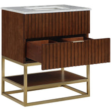 Monad Walnut Bathroom Vanity