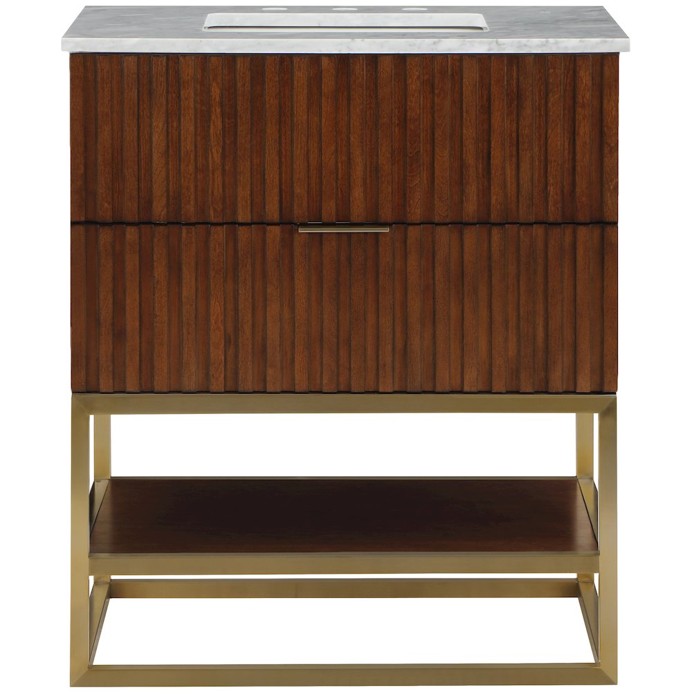Monad Walnut Bathroom Vanity