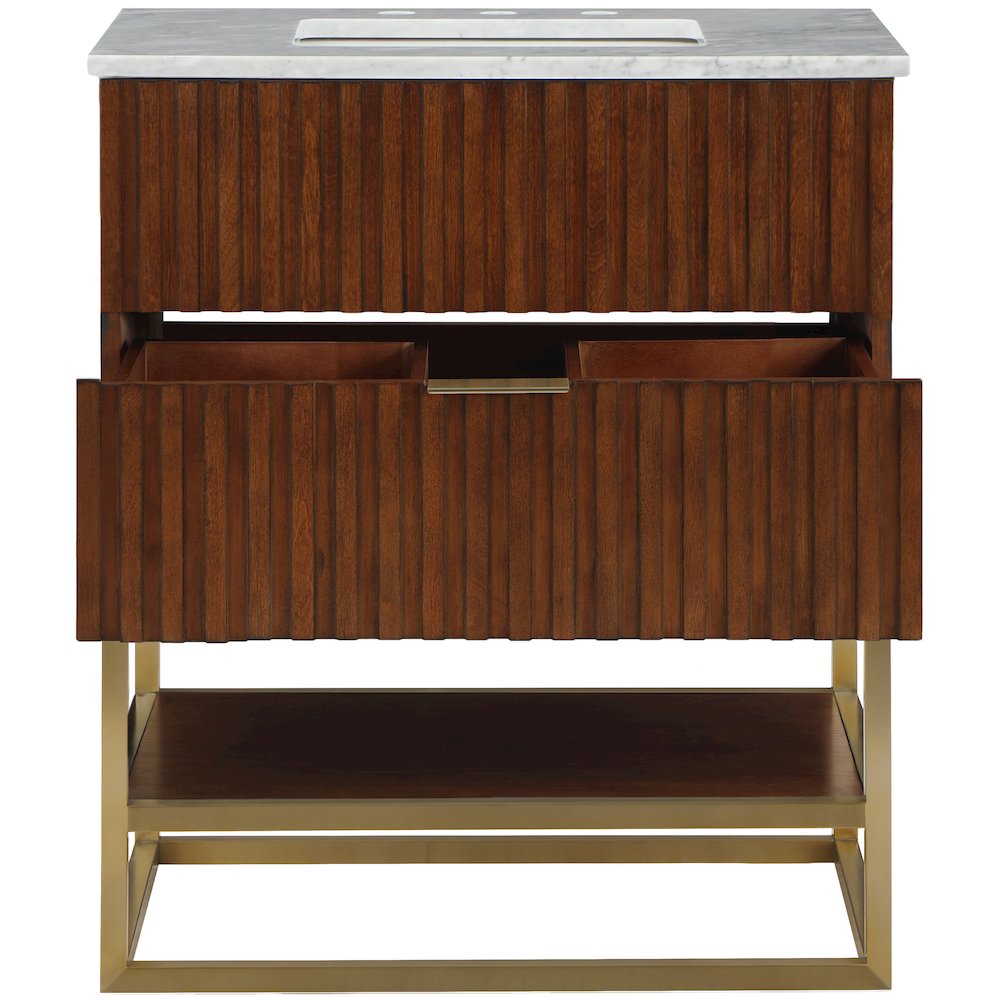 Monad Walnut Bathroom Vanity