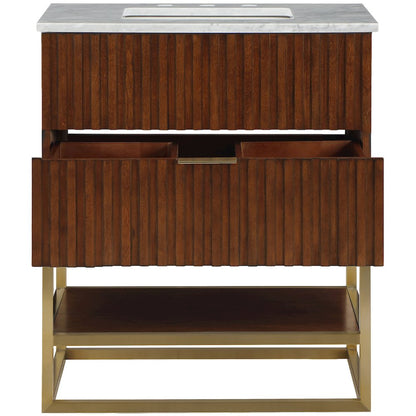 Monad Walnut Bathroom Vanity