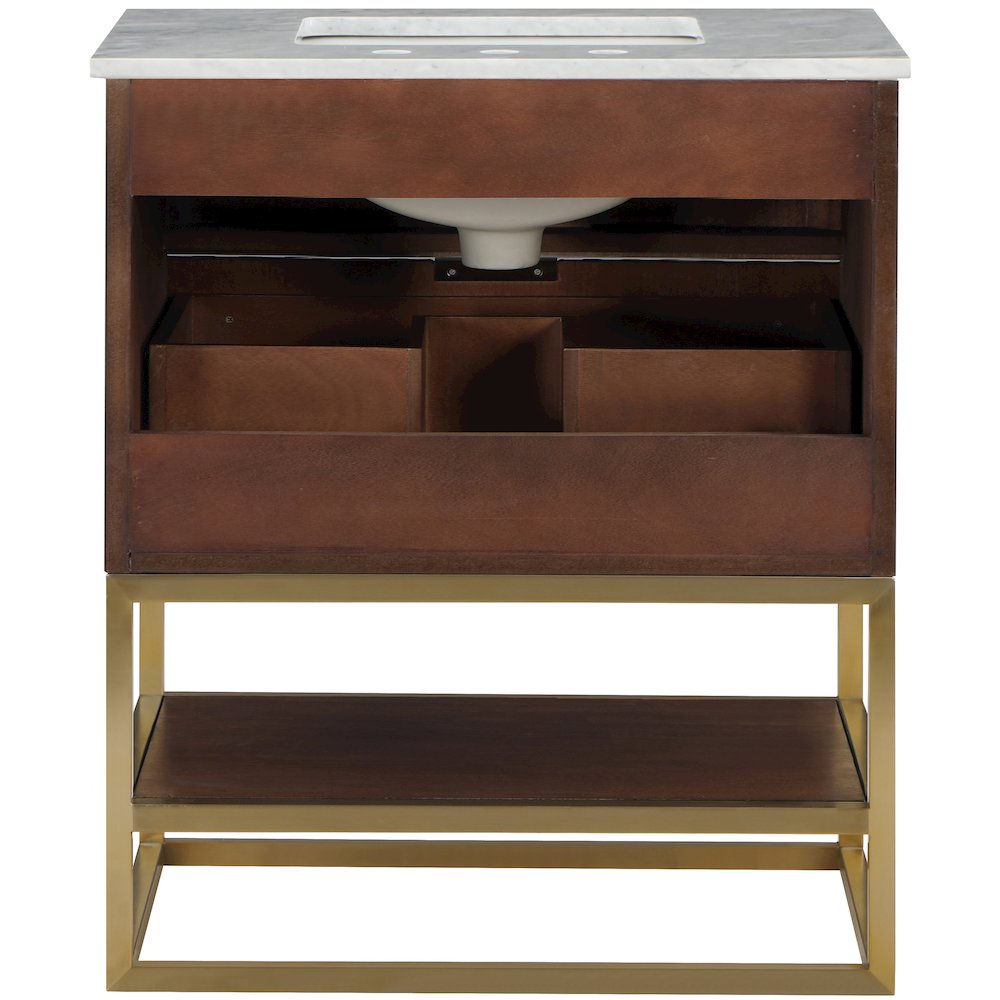 Monad Walnut Bathroom Vanity