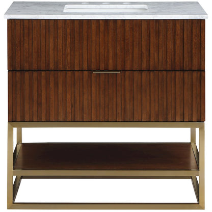 Monad Walnut Bathroom Vanity