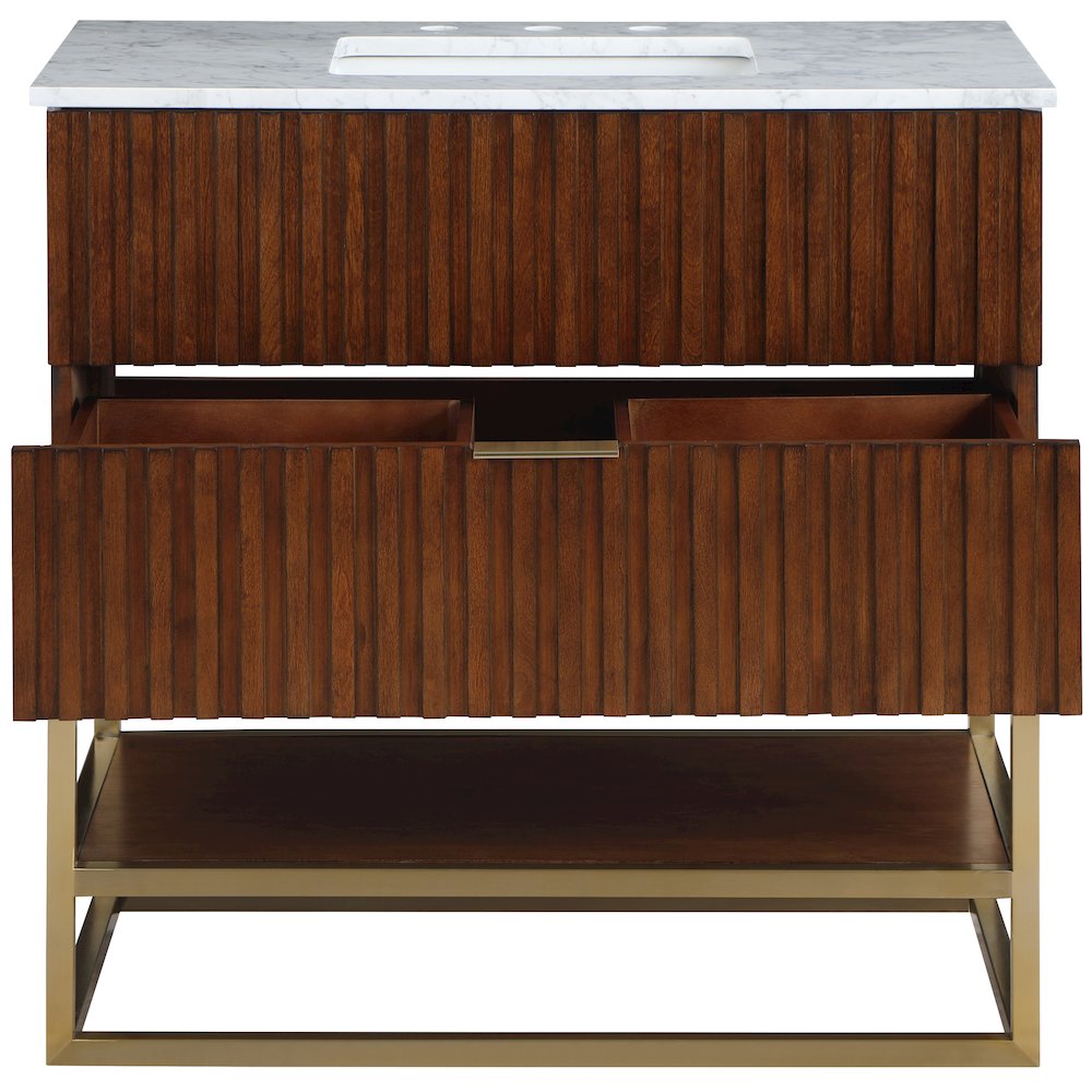 Monad Walnut Bathroom Vanity