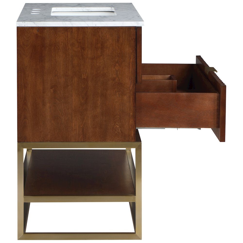 Monad Walnut Bathroom Vanity