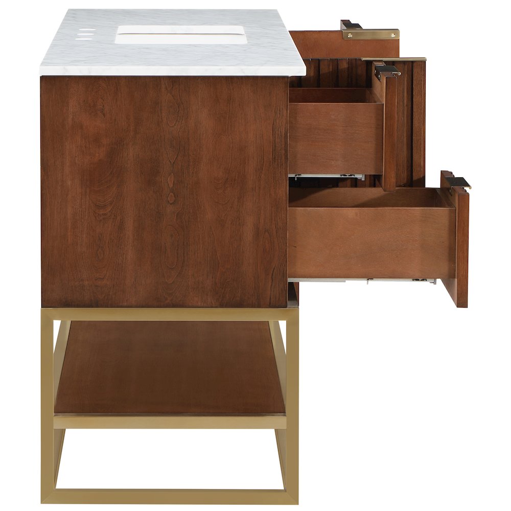Monad Walnut Bathroom Vanity