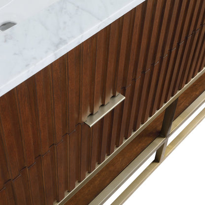 Monad Walnut Bathroom Vanity