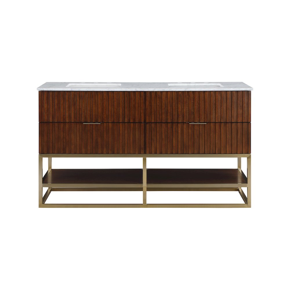 Monad Walnut Bathroom Vanity