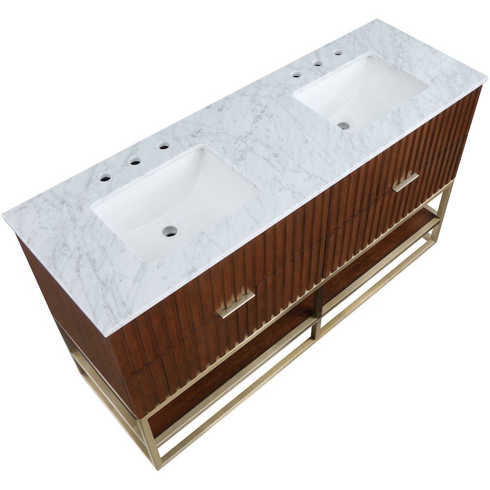 Monad Walnut Bathroom Vanity