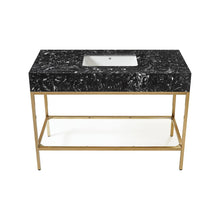 Marmo Black Engineered Marble Bathroom Vanity