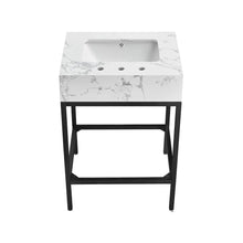 Marmo White Engineered Marble Bathroom Vanity