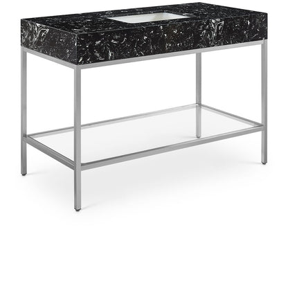 Marmo Black Engineered Marble Bathroom Vanity