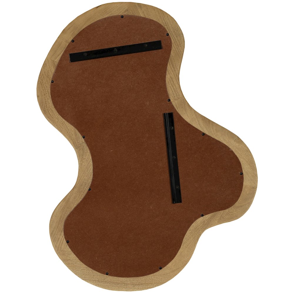 Oblique Oak Mirror