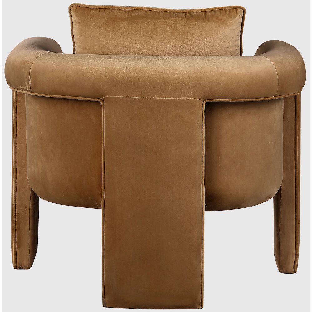 Sloan Saddle Velvet Accent Chair