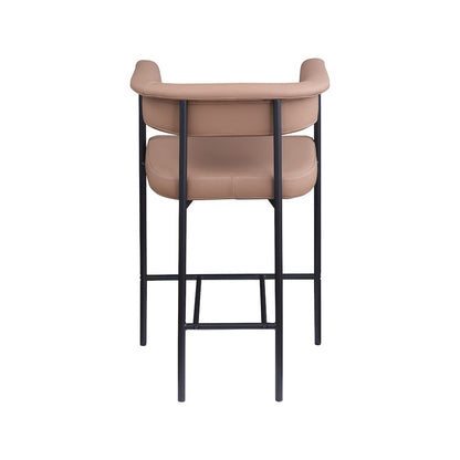 Malin Tan Vegan Leather Counter Stool, Set of 2