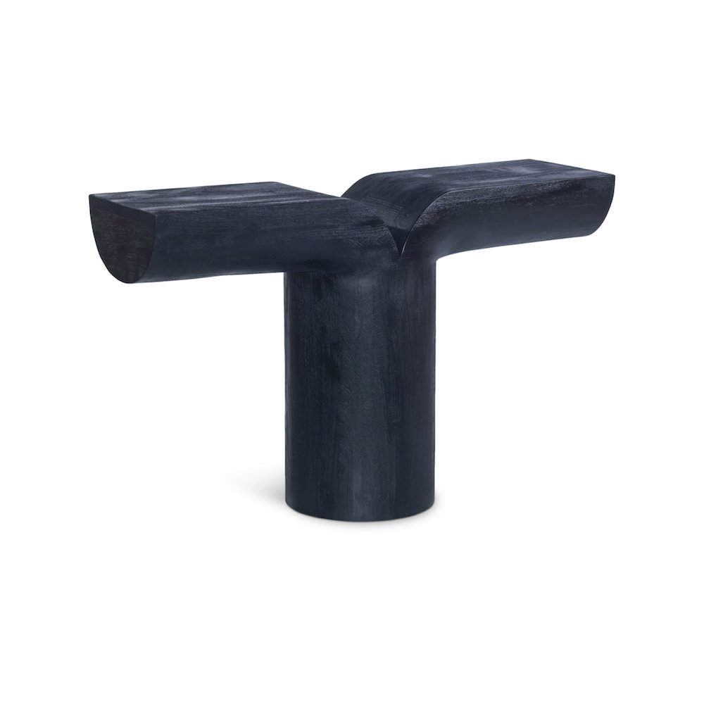 Tee Black Console Table