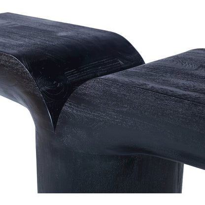 Tee Black Console Table