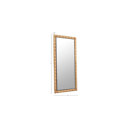 Aubrey Bleached Natural Oak Mirror