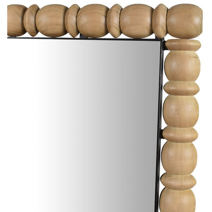 Aubrey Bleached Natural Oak Mirror