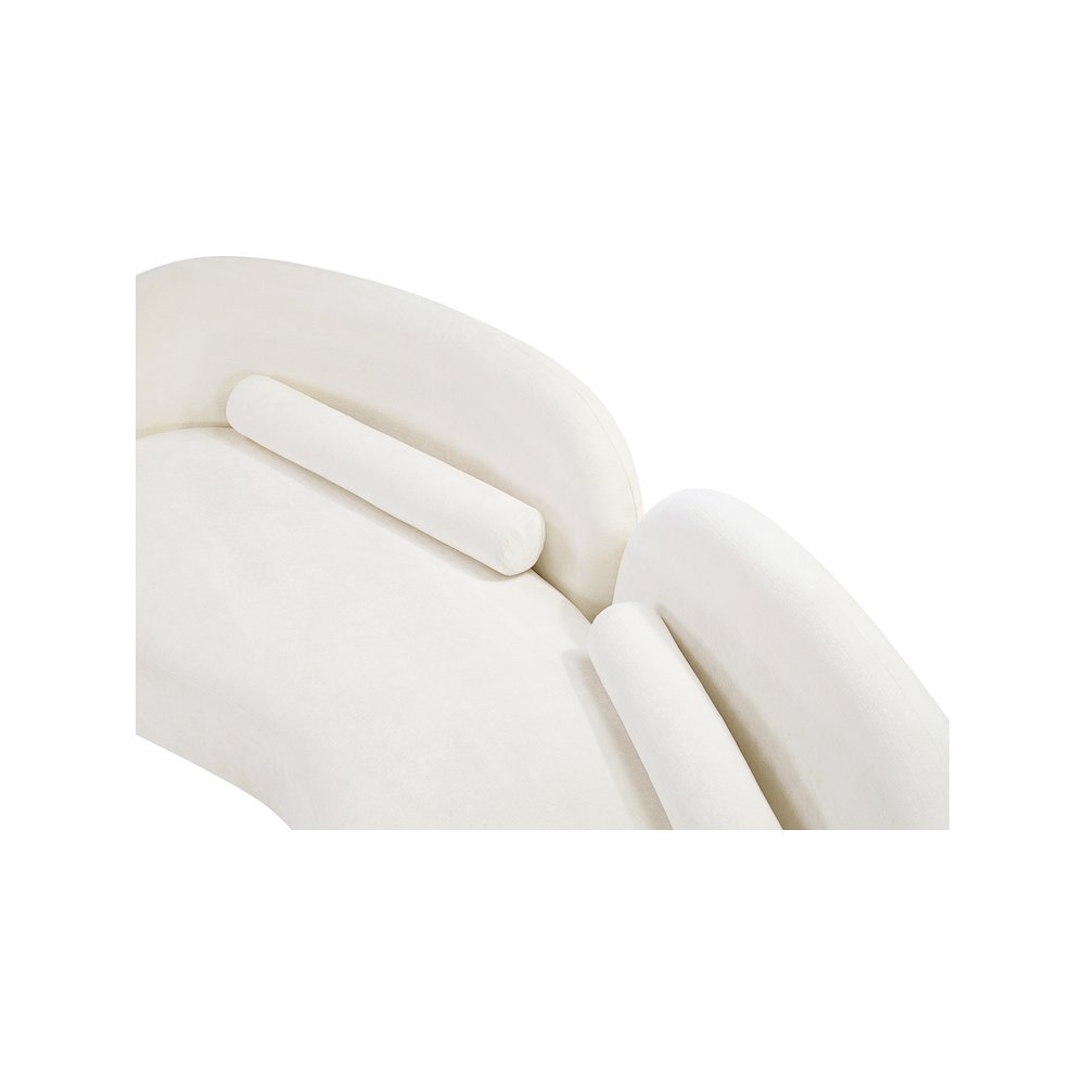 Daphne Cream Chenille Fabric Sofa
