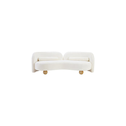 Daphne Cream Chenille Fabric Sofa