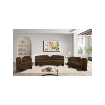 Daphne Brown Velvet Chair