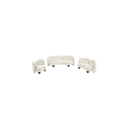 Daphne Cream Velvet Chair