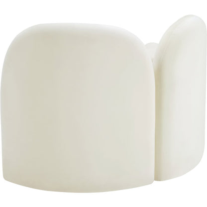 Daphne Cream Velvet Chair